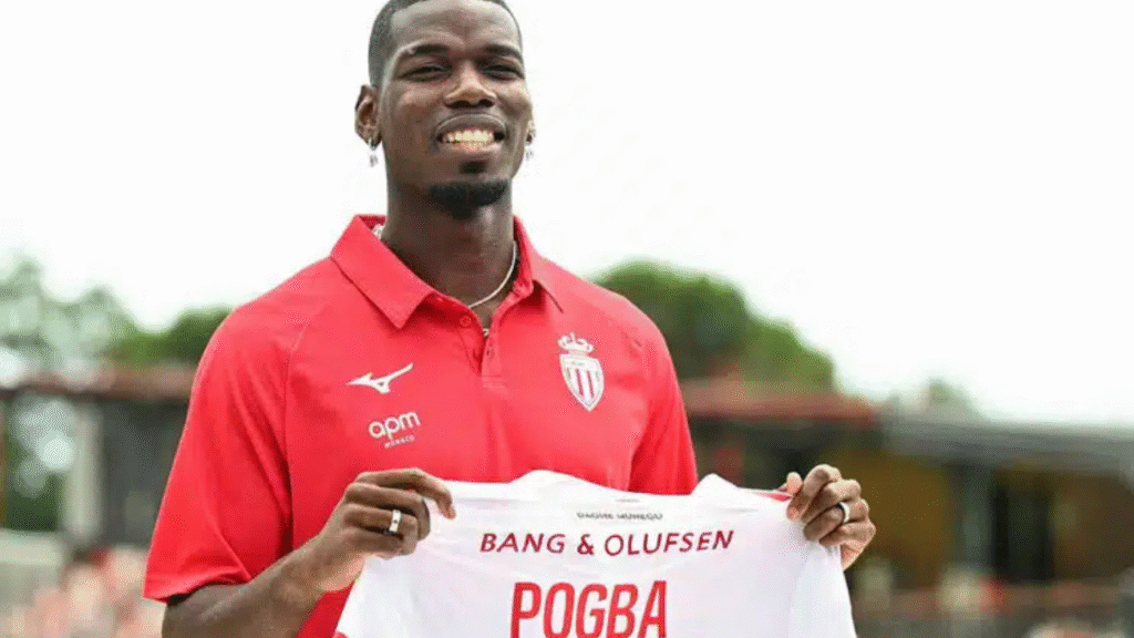 Paul Pogba set for Monaco debut after 18-month suspension